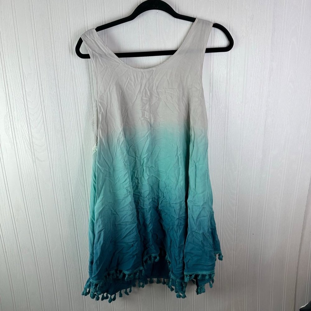 Umgee dip dyed tunic/‎ dress size Medium